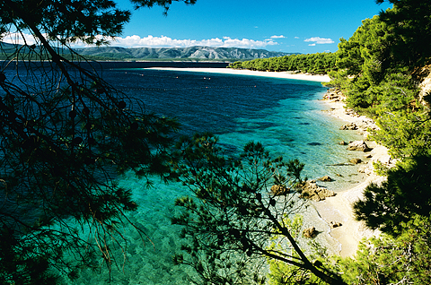 Kroatiens guldkust Dalmatien