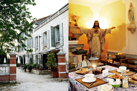 Fransk bed and breakfast