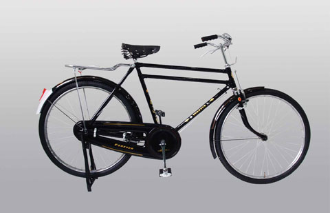 Den nygamla cykelstaden Shanghai