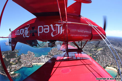 Flygakrobatik i Sydney