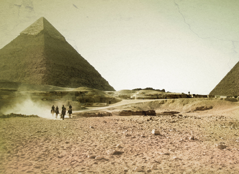 Medan historien skrivs i Egypten