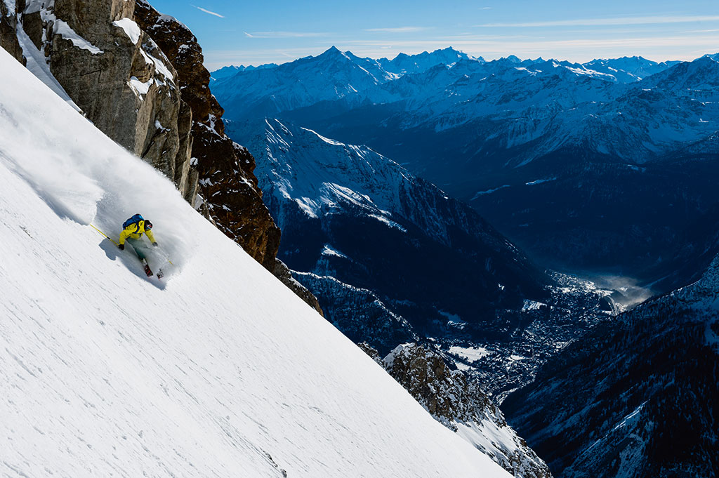 Courmayeur – Skidåkning på italienska