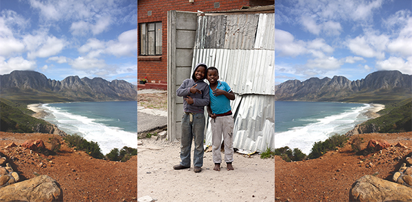 Kaphalvön runt i Sydafrika