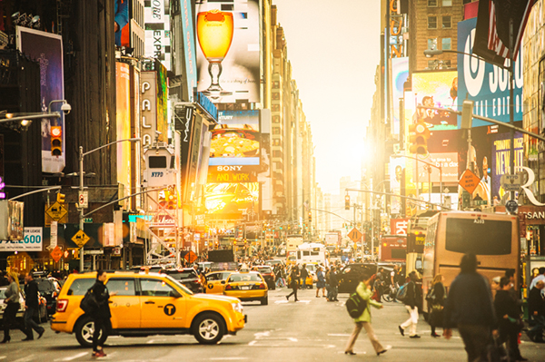 New York-tema på webben