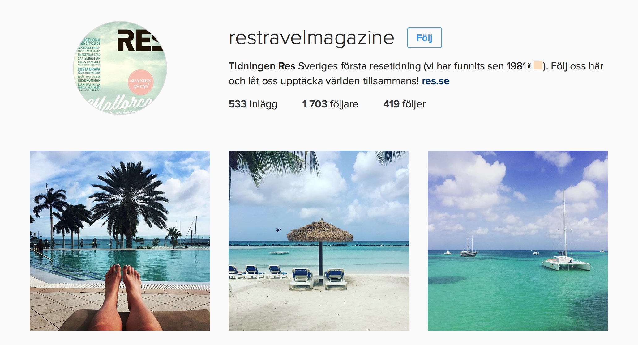 Fotografveckor på Instagram under juni