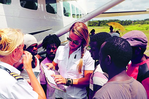 ”Borneo såg ut som en gigantisk broccoli”