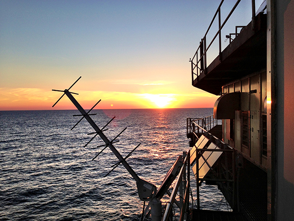 Bo utan land i sikte