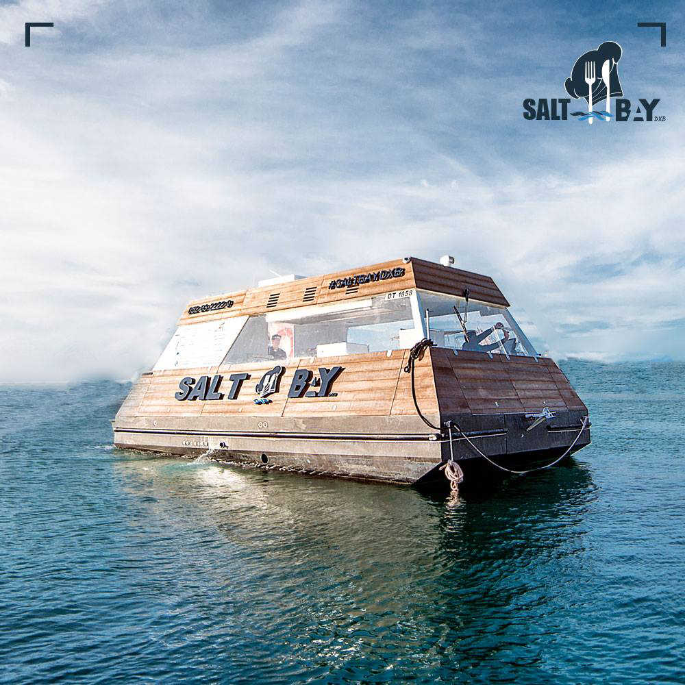 Världens första flytande food truck