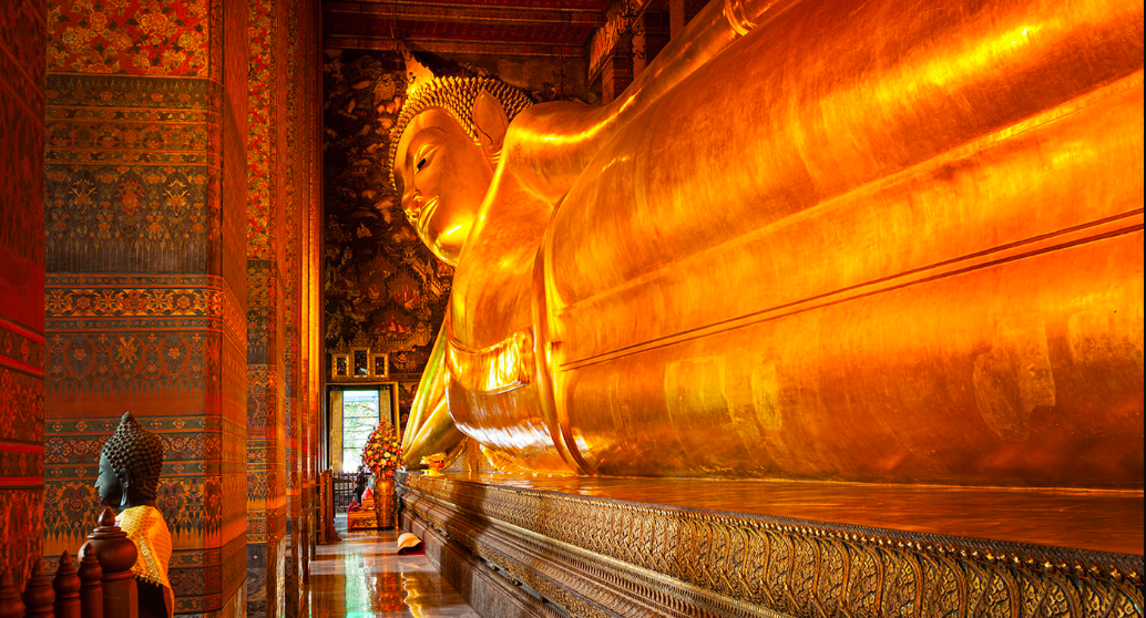 Wat Pho – Den liggande Buddhan