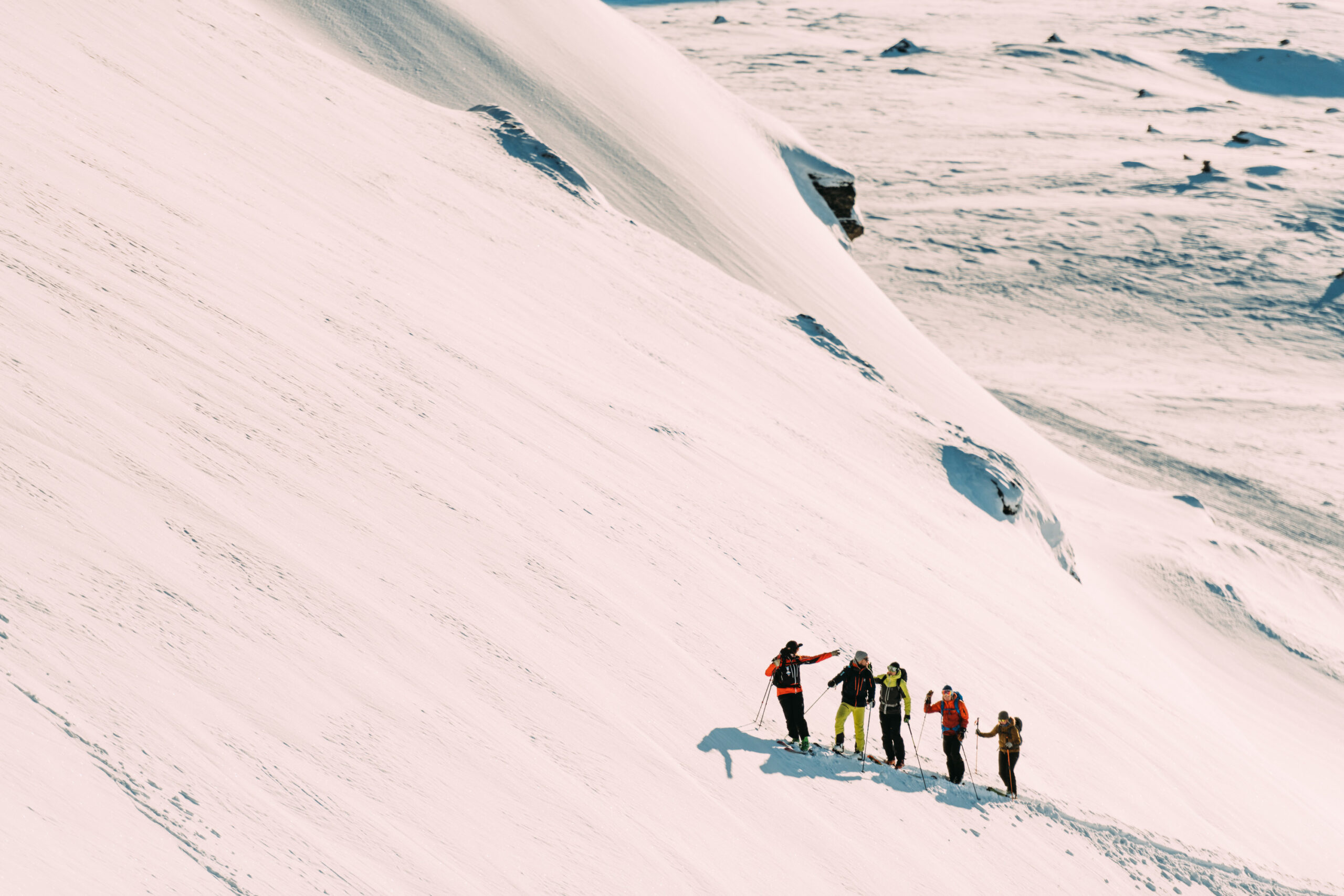 Ta tåget till skidbacken – klimatsmart sportlov