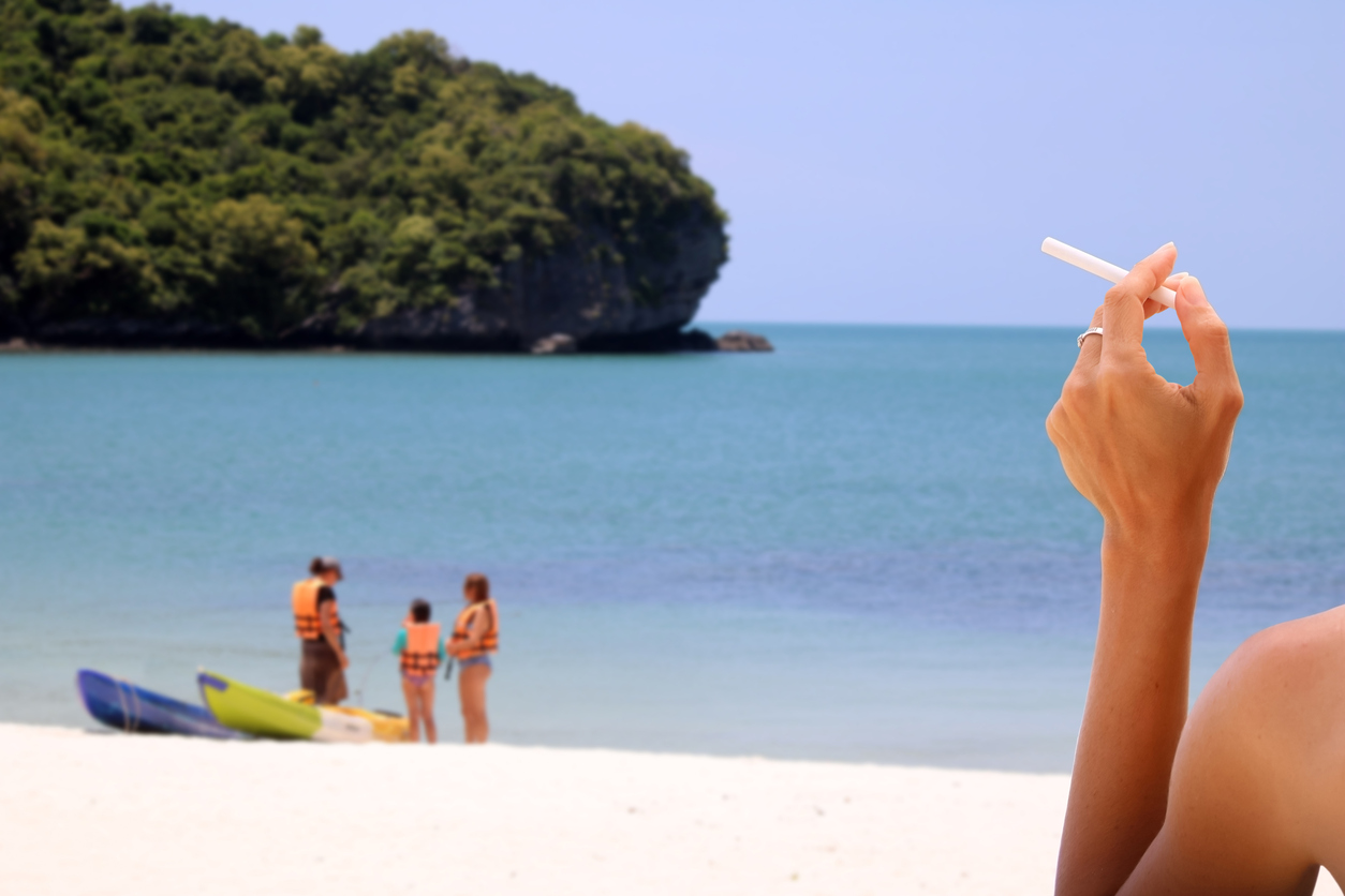 Rökning kan ge fängelse i Thailand